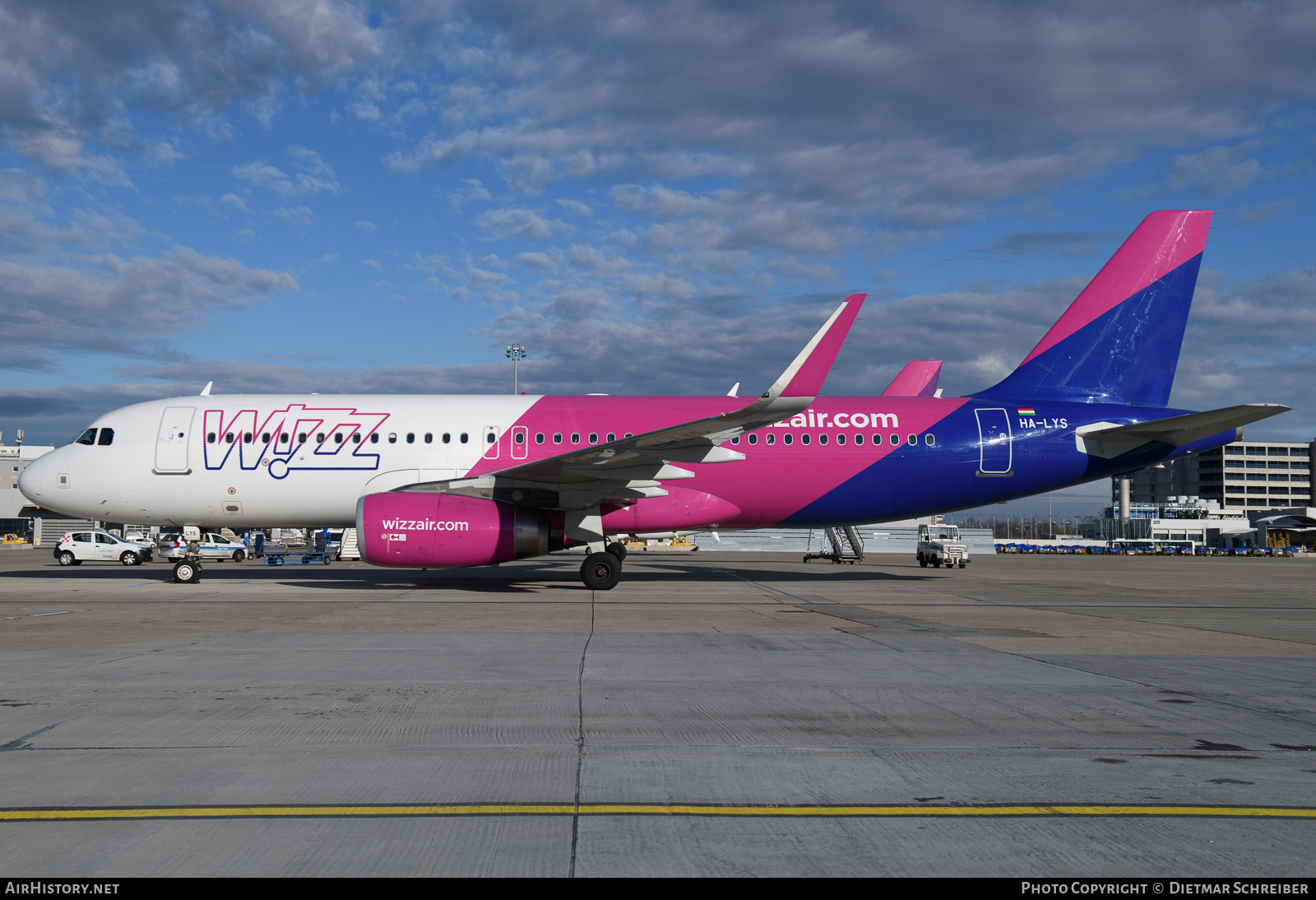 Aircraft Photo of HA-LYS | Airbus A320-232 | Wizz Air | AirHistory.net #870749