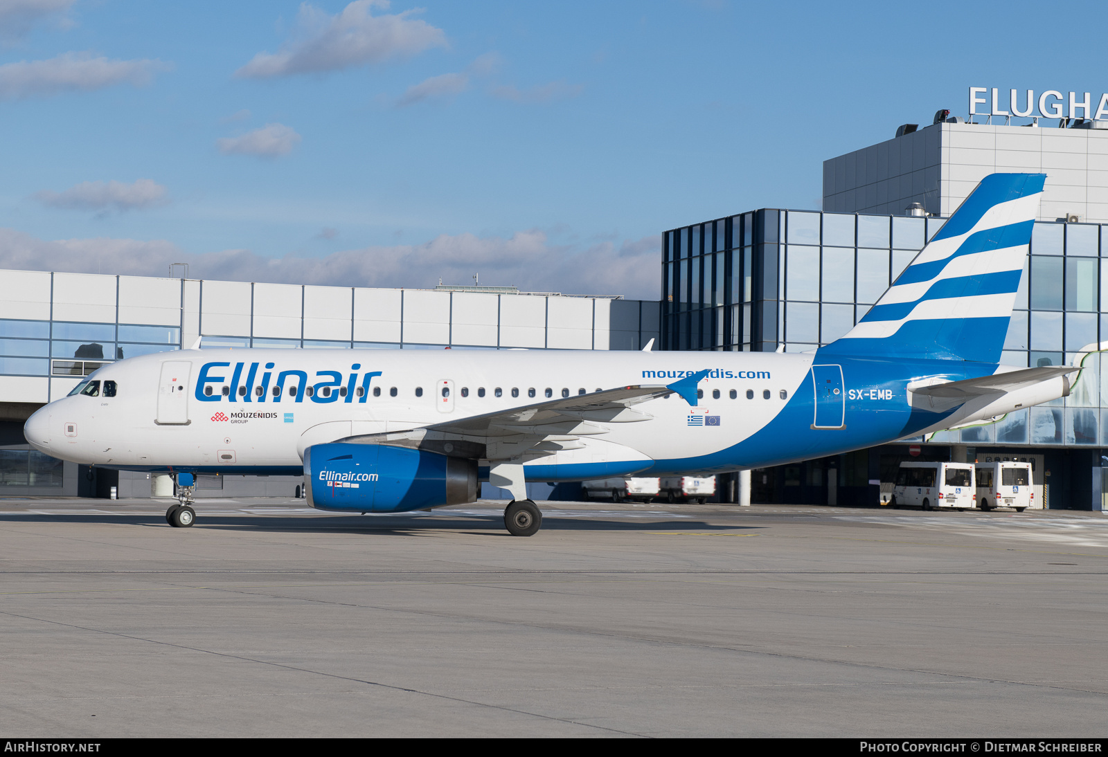 Aircraft Photo of SX-EMB | Airbus A319-133 | Ellinair | AirHistory.net #870761
