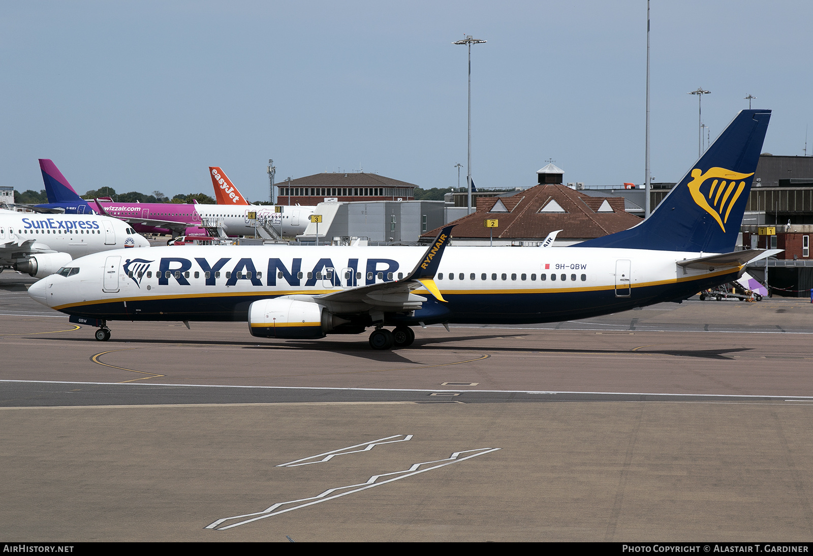 Aircraft Photo of 9H-QBW | Boeing 737-8AS | Ryanair | AirHistory.net #870764
