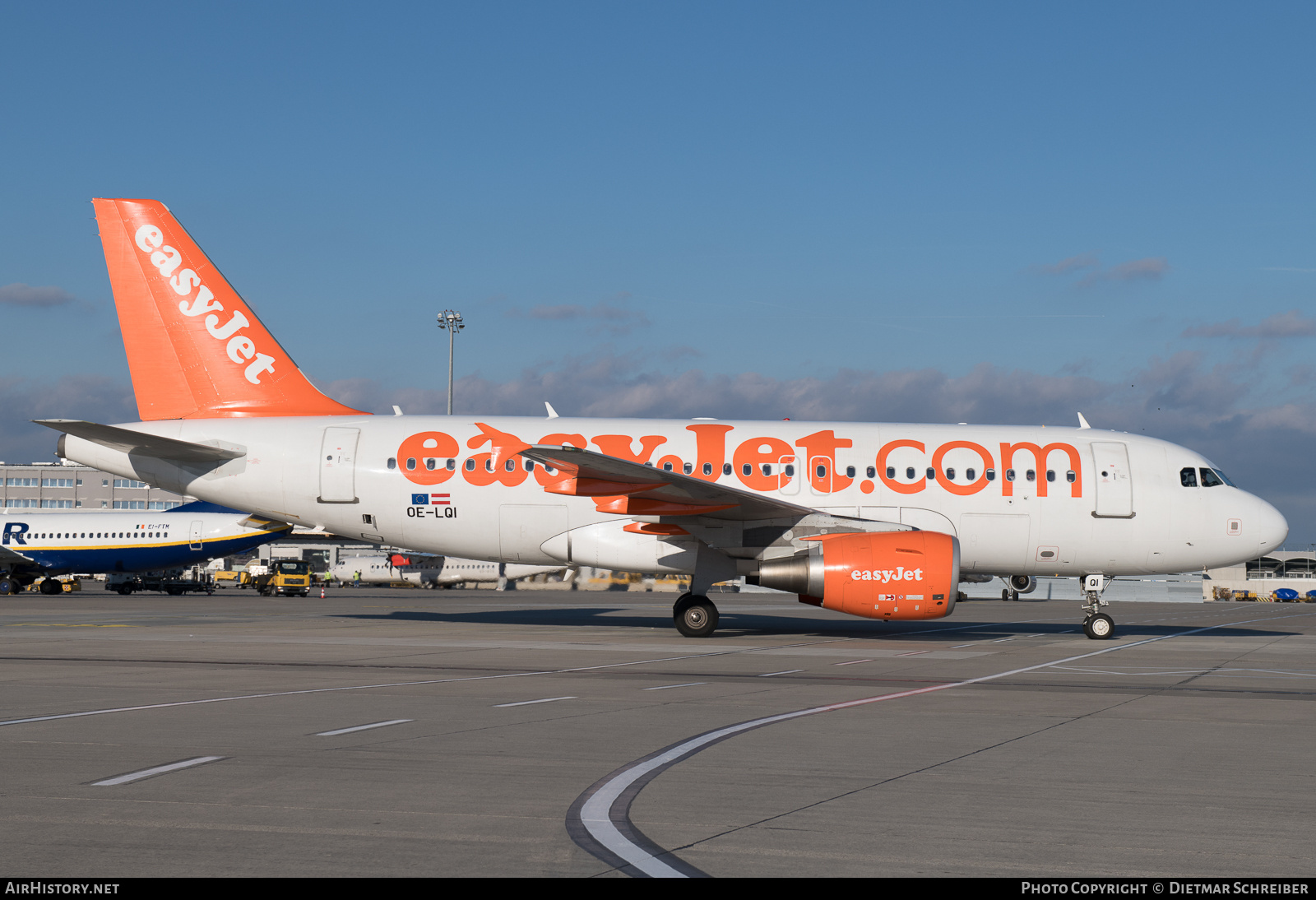 Aircraft Photo of OE-LQI | Airbus A319-111 | EasyJet | AirHistory.net #870766