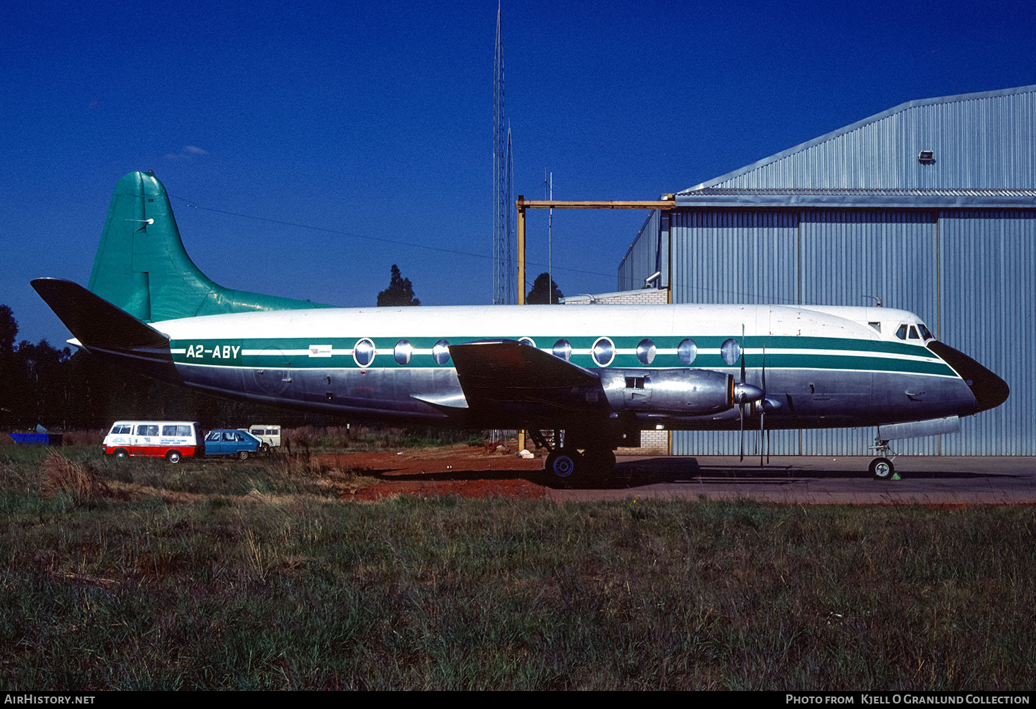 Aircraft Photo of A2-ABY | Vickers 761D Viscount | United Air Service - UAS | AirHistory.net #870775