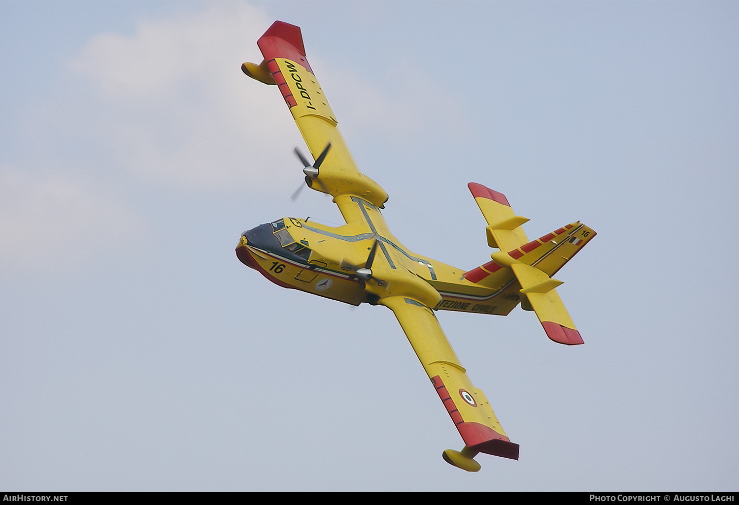 Aircraft Photo of I-DPCW | Bombardier CL-415 (CL-215-6B11) | Protezione Civile | AirHistory.net #870783