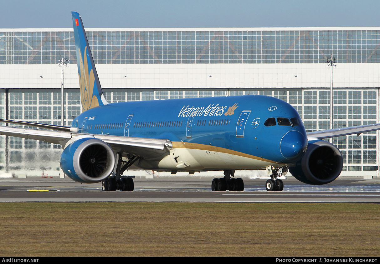 Aircraft Photo of VN-A867 | Boeing 787-9 Dreamliner | Vietnam Airlines | AirHistory.net #870790