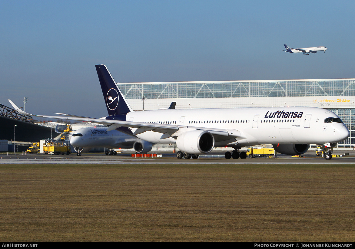 Aircraft Photo of D-AIVB | Airbus A350-941 | Lufthansa | AirHistory.net #870791