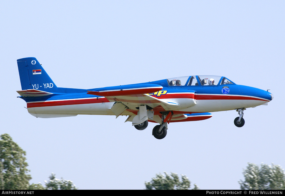 Aircraft Photo of YU-YAD | Soko G-2A Galeb | Stars Aerobatic Team | Yugoslavia - Air Force | AirHistory.net #870806