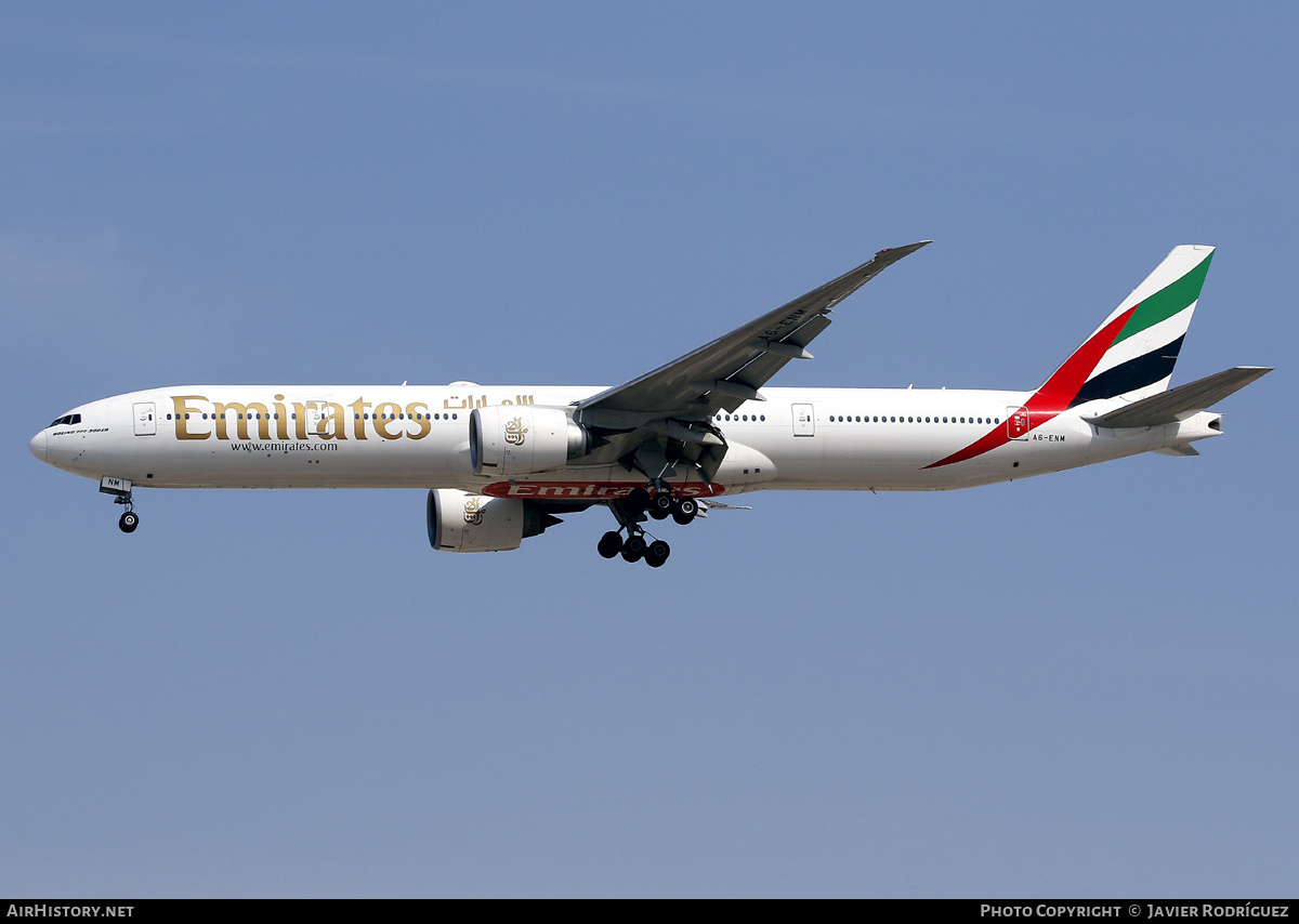 Aircraft Photo of A6-ENM | Boeing 777-31H/ER | Emirates | AirHistory.net #870819