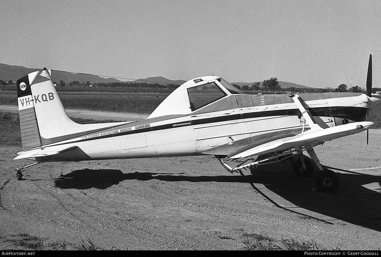 Aircraft Photo of VH-KQB | Cessna A188 AgWagon 300 | John Goddard Agricultural Services | AirHistory.net #870844