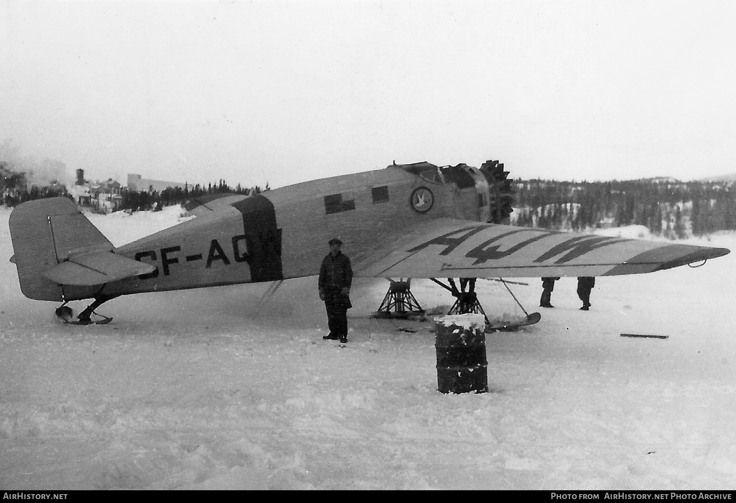 Aircraft Photo of CF-AQW | Junkers W 33f | Canadian Airways | AirHistory.net #870855