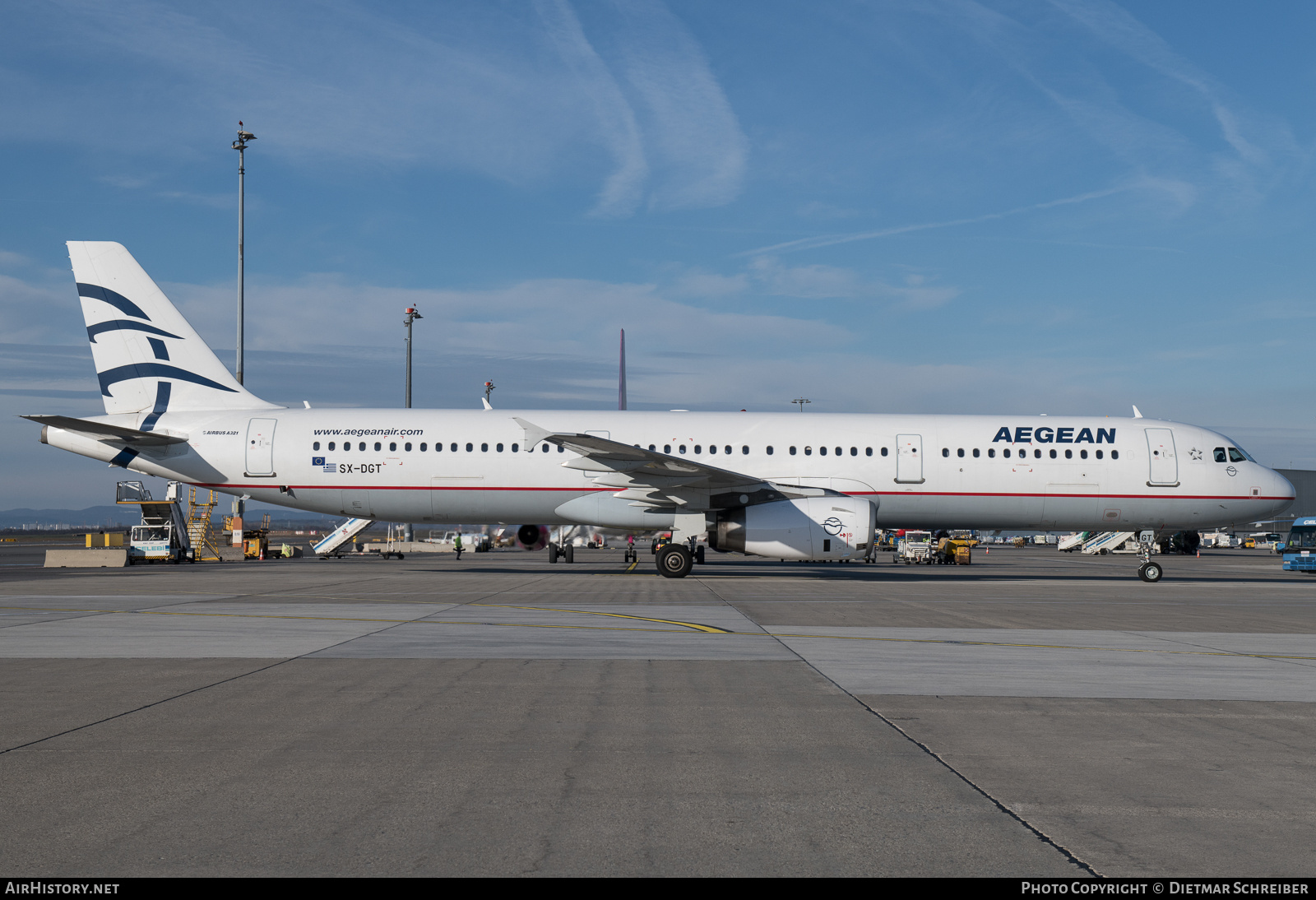 Aircraft Photo of SX-DGT | Airbus A321-231 | Aegean Airlines | AirHistory.net #870858