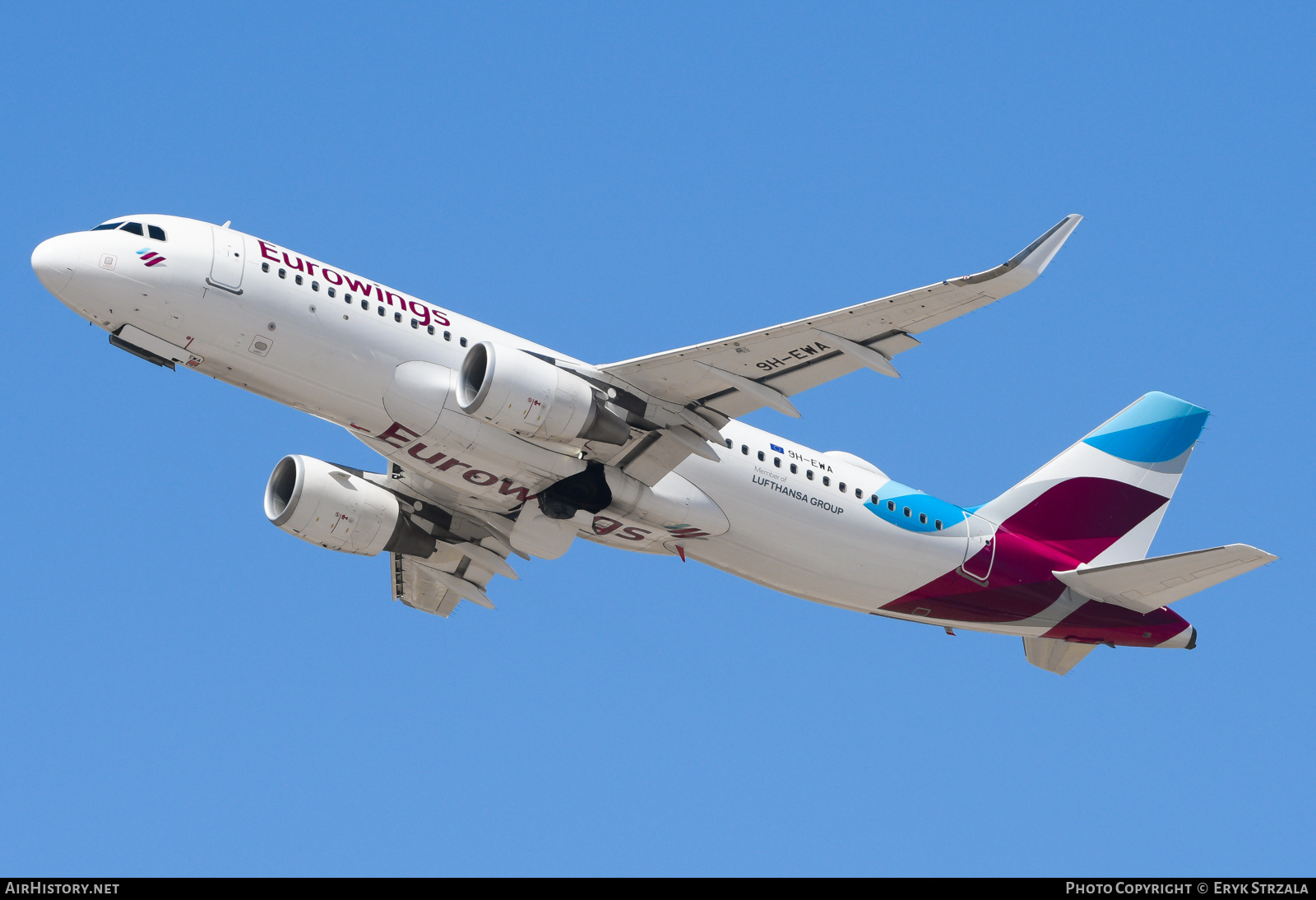 Aircraft Photo of 9H-EWA | Airbus A320-214 | Eurowings | AirHistory.net #870902