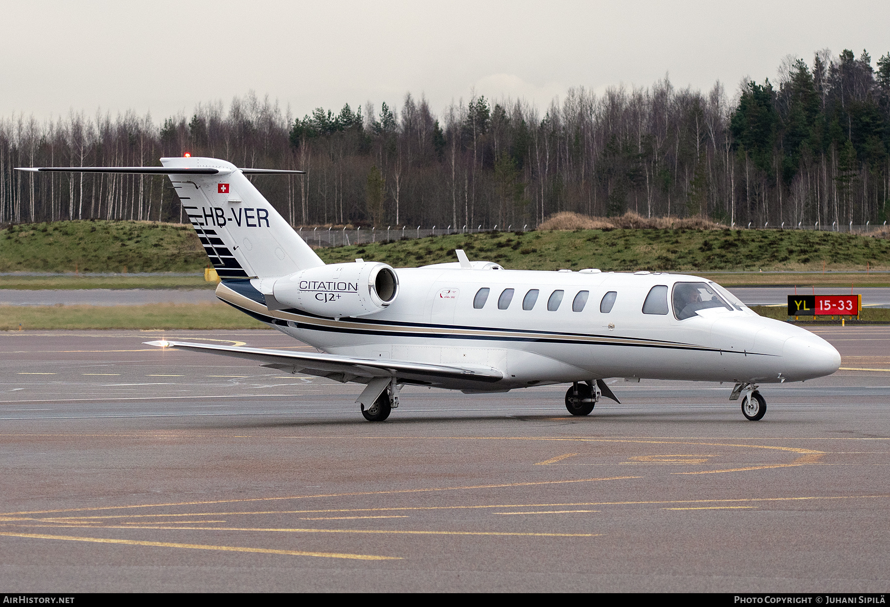 Aircraft Photo of HB-VER | Cessna 525A CitationJet CJ2+ | AirHistory.net #870912