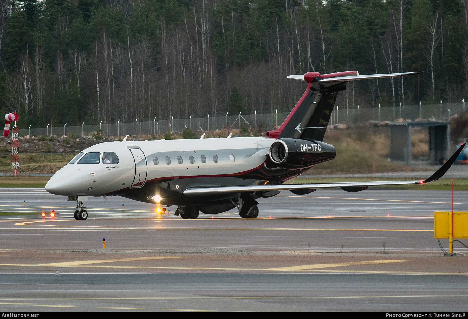 Aircraft Photo of OH-TFC | Embraer EMB-550 Praetor 600 | AirHistory.net #870922