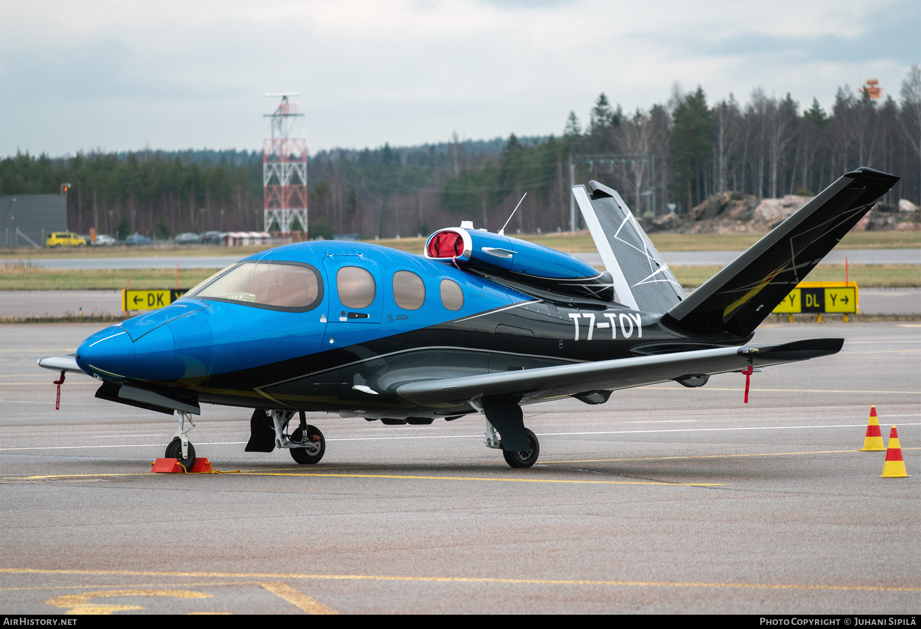 Aircraft Photo of T7-TOY | Cirrus SF-50 Vision G2+ Arrivee | AirHistory.net #870924