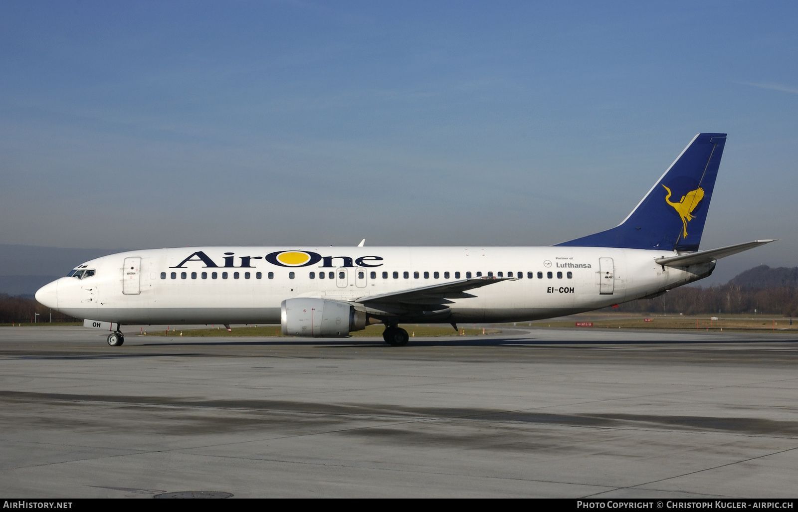 Aircraft Photo of EI-COH | Boeing 737-430 | Air One | AirHistory.net #870926