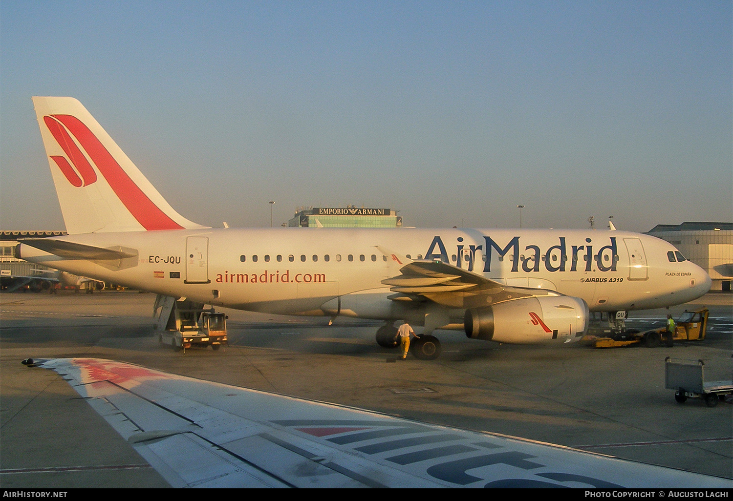 Aircraft Photo of EC-JQU | Airbus A319-132 | Air Madrid | AirHistory.net #870930