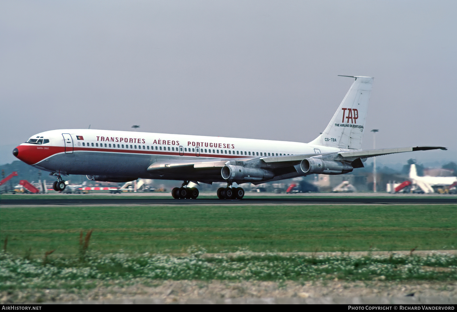Aircraft Photo of CS-TBA | Boeing 707-382B | TAP - Transportes Aéreos Portugueses | AirHistory.net #870932