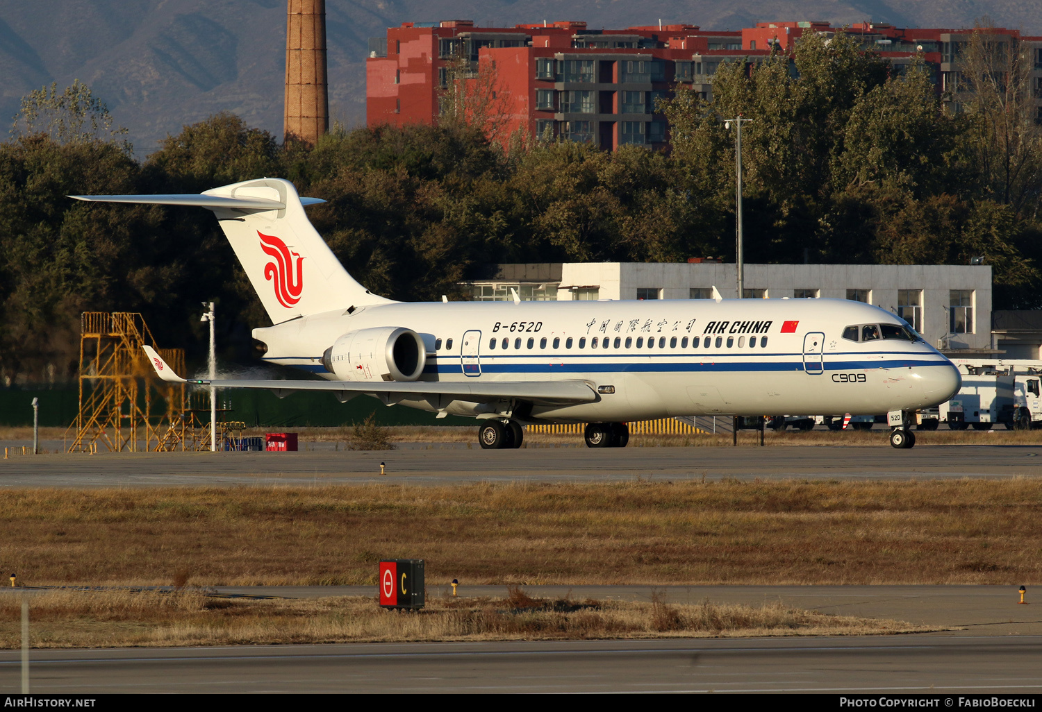 Aircraft Photo of B-652D | COMAC ARJ21-700 Xiangfeng | Air China | AirHistory.net #870961