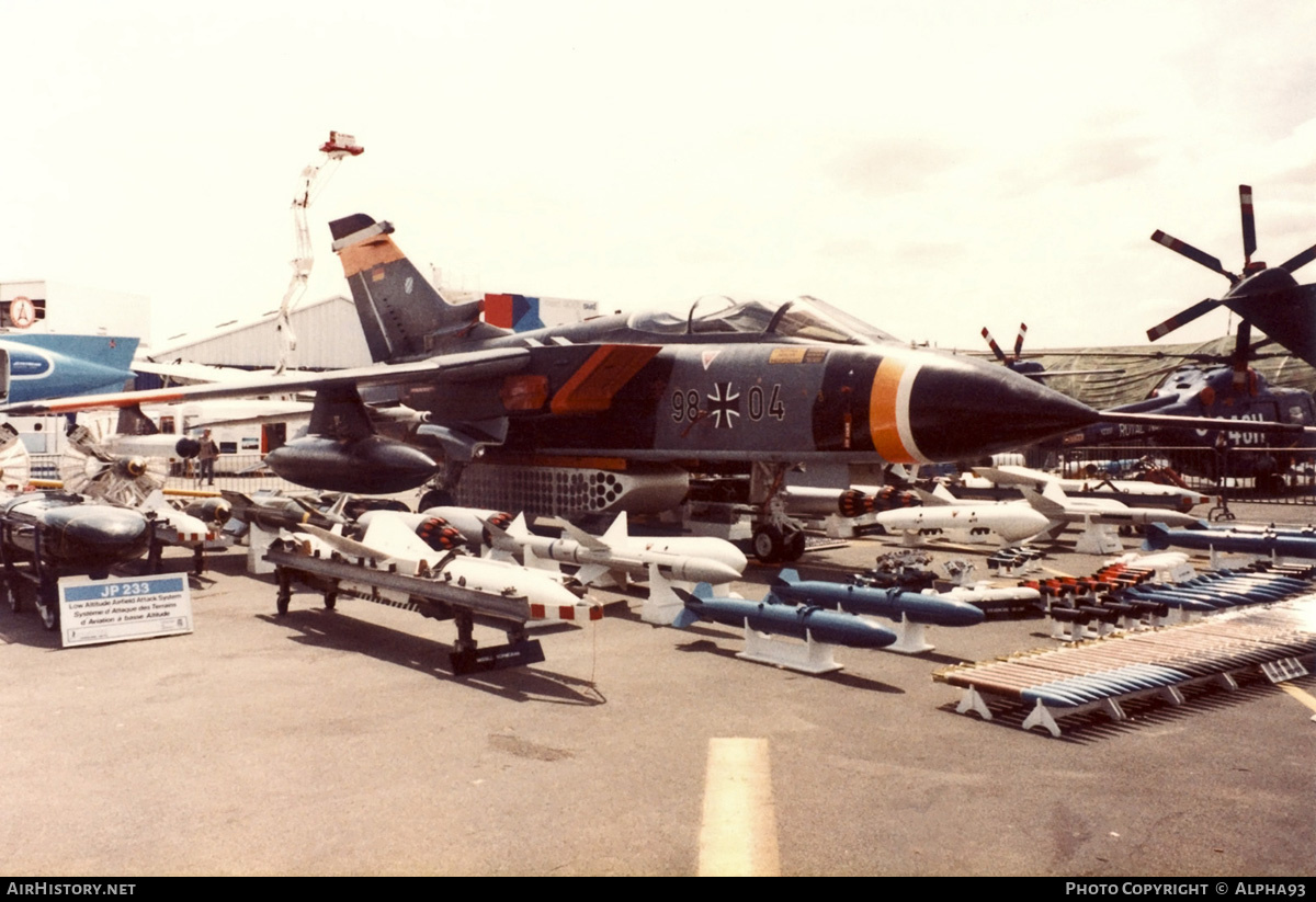 Aircraft Photo of 9804 | Panavia Tornado IDS | Germany - Air Force | AirHistory.net #870966