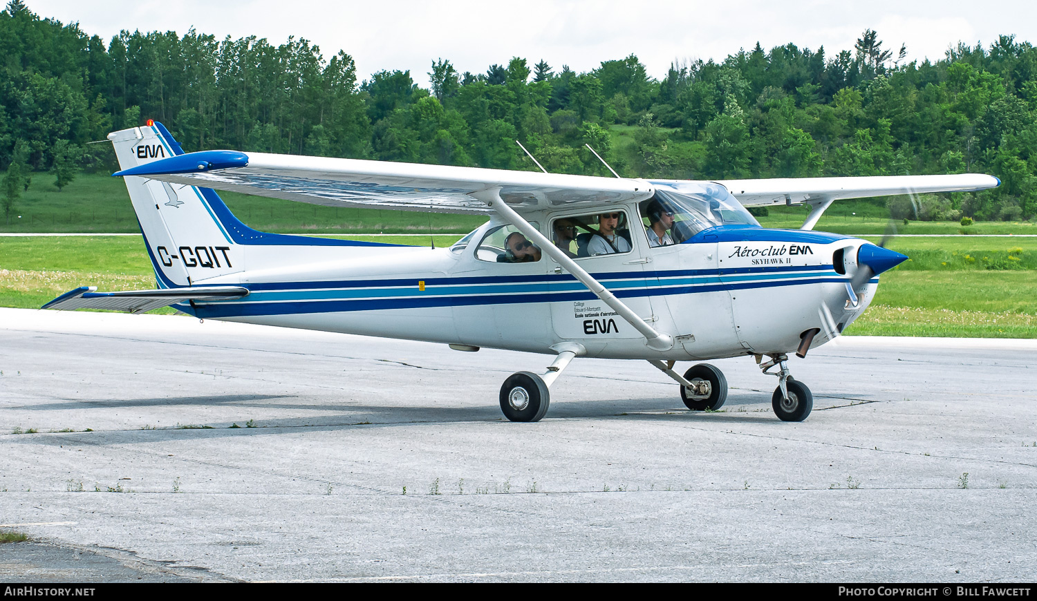 Aircraft Photo of C-GQIT | Cessna 172N Skyhawk II | ENA - École Nationale d'Aérotechnique | AirHistory.net #870986