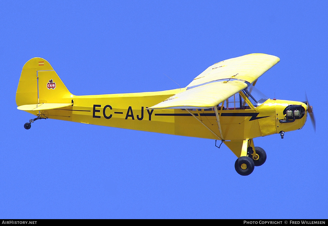 Aircraft Photo of EC-AJY / 480669 | Piper J-3C-65 Cub | Fundación Infante de Orleans | AirHistory.net #870989