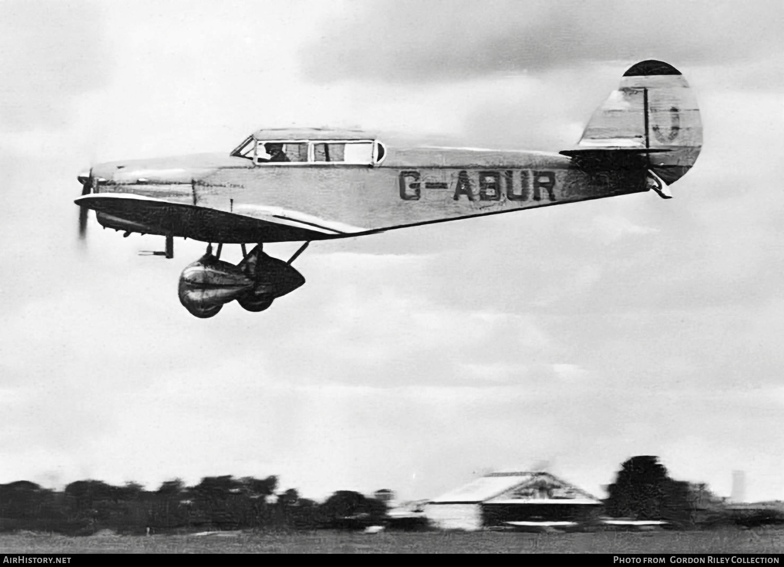 Aircraft Photo of G-ABUR | Percival D.1 Gull Four | AirHistory.net #871007