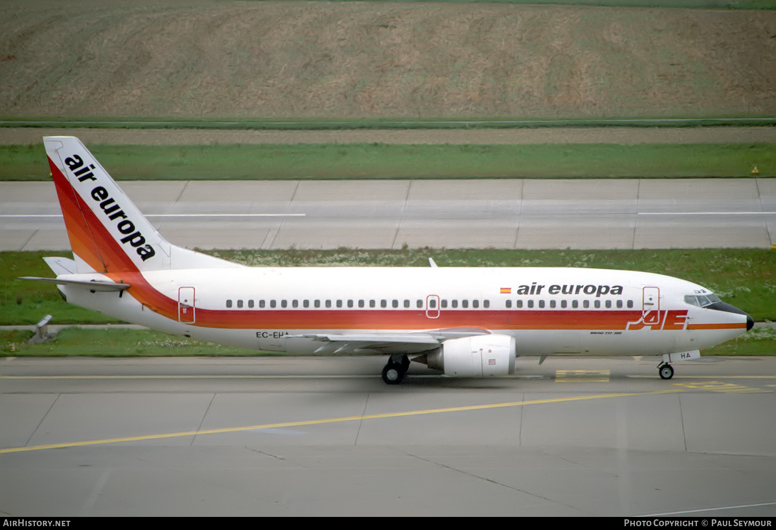 Aircraft Photo of EC-EHA | Boeing 737-3L9 | Air Europa | AirHistory.net #871008