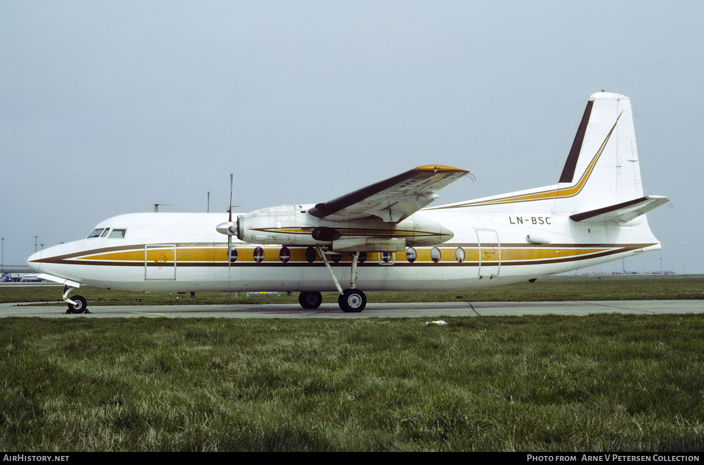 Aircraft Photo of LN-BSC | Fairchild F-27J | AirHistory.net #871012