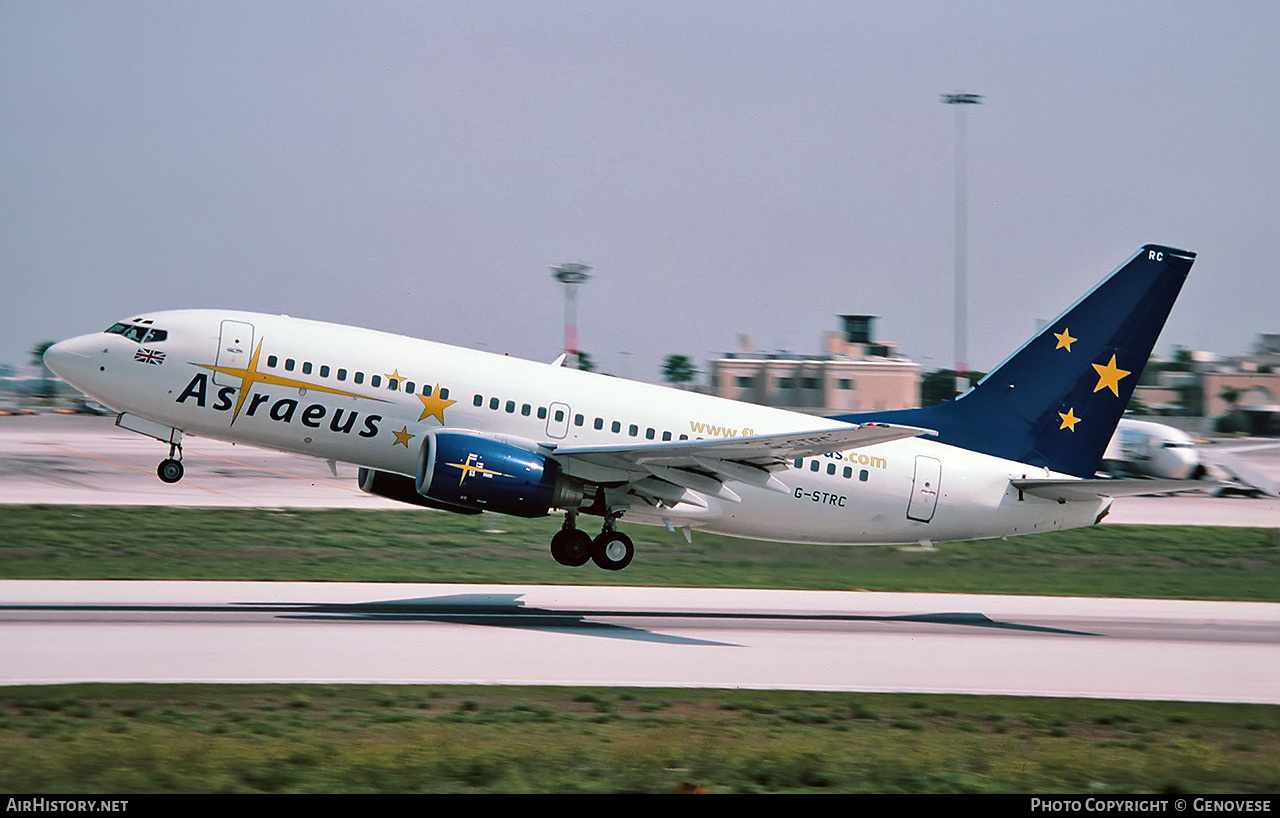 Aircraft Photo of G-STRC | Boeing 737-7BX | Astraeus Airlines | AirHistory.net #871020