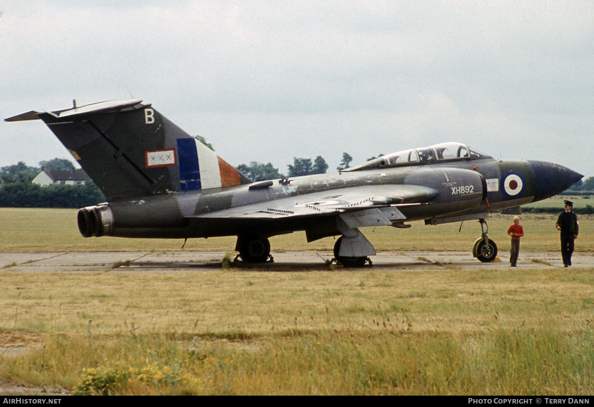 Aircraft Photo of XH892 | Gloster Javelin FAW9R | UK - Air Force | AirHistory.net #871030