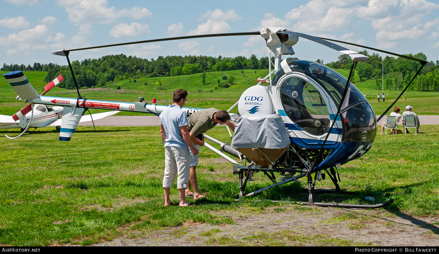 Aircraft Photo of C-GELO | Hughes 269C | GDG Aviation | AirHistory.net #871033