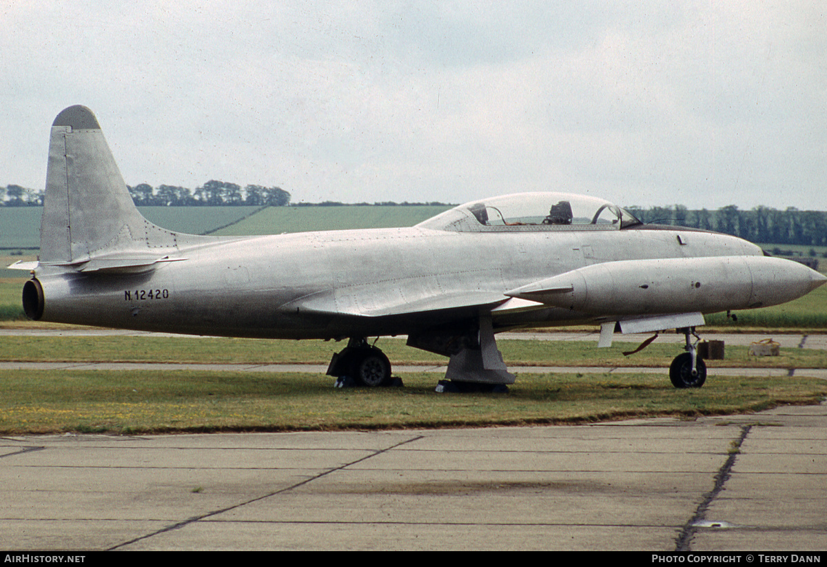 Aircraft Photo of N12420 | Canadair T-33AN Silver Star 3 | AirHistory.net #871066