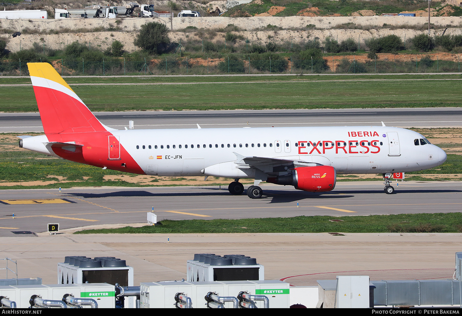 Aircraft Photo of EC-JFN | Airbus A320-214 | Iberia Express | AirHistory.net #871078