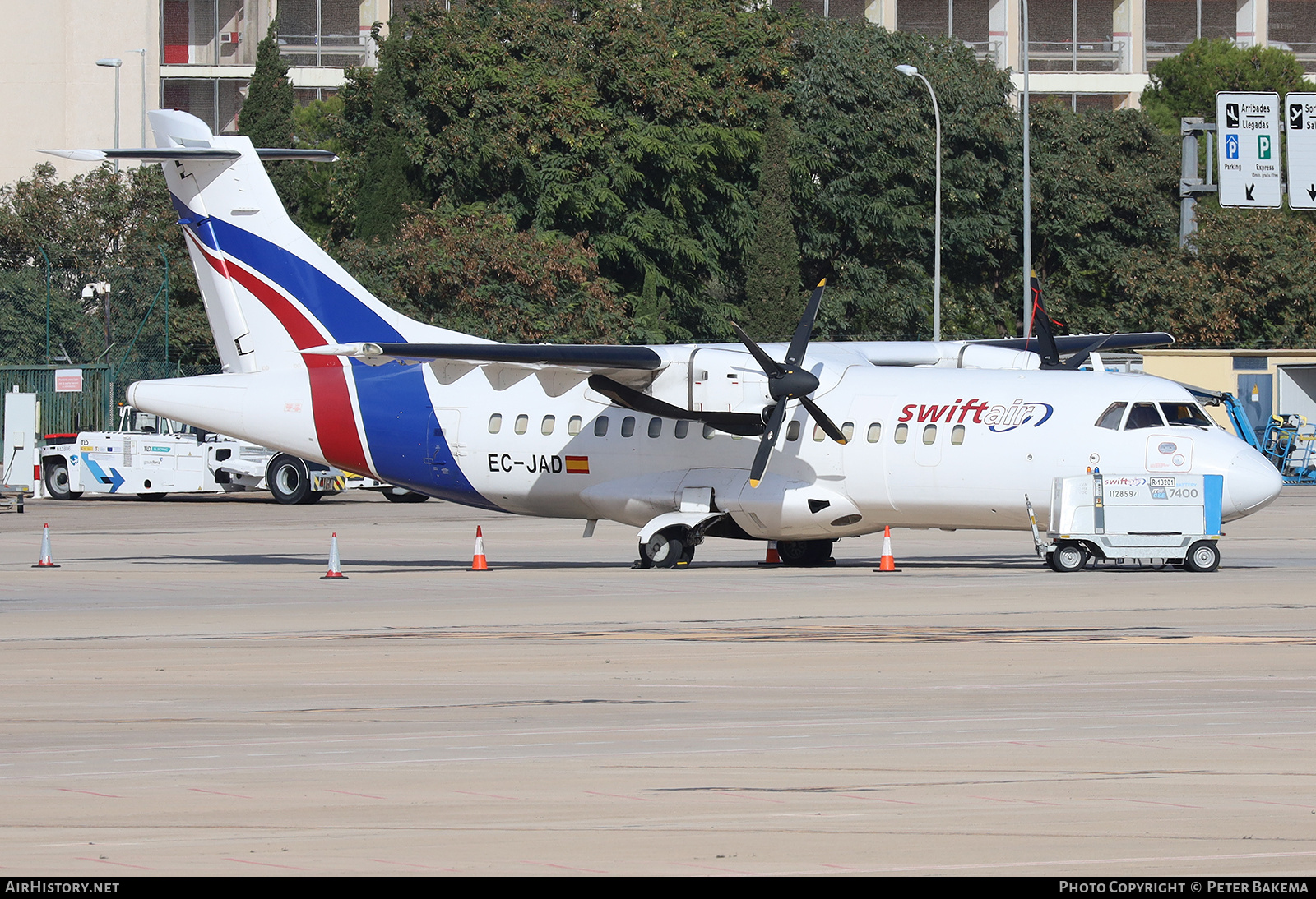 Aircraft Photo of EC-JAD | ATR ATR-42-300 | Swiftair | AirHistory.net #871081