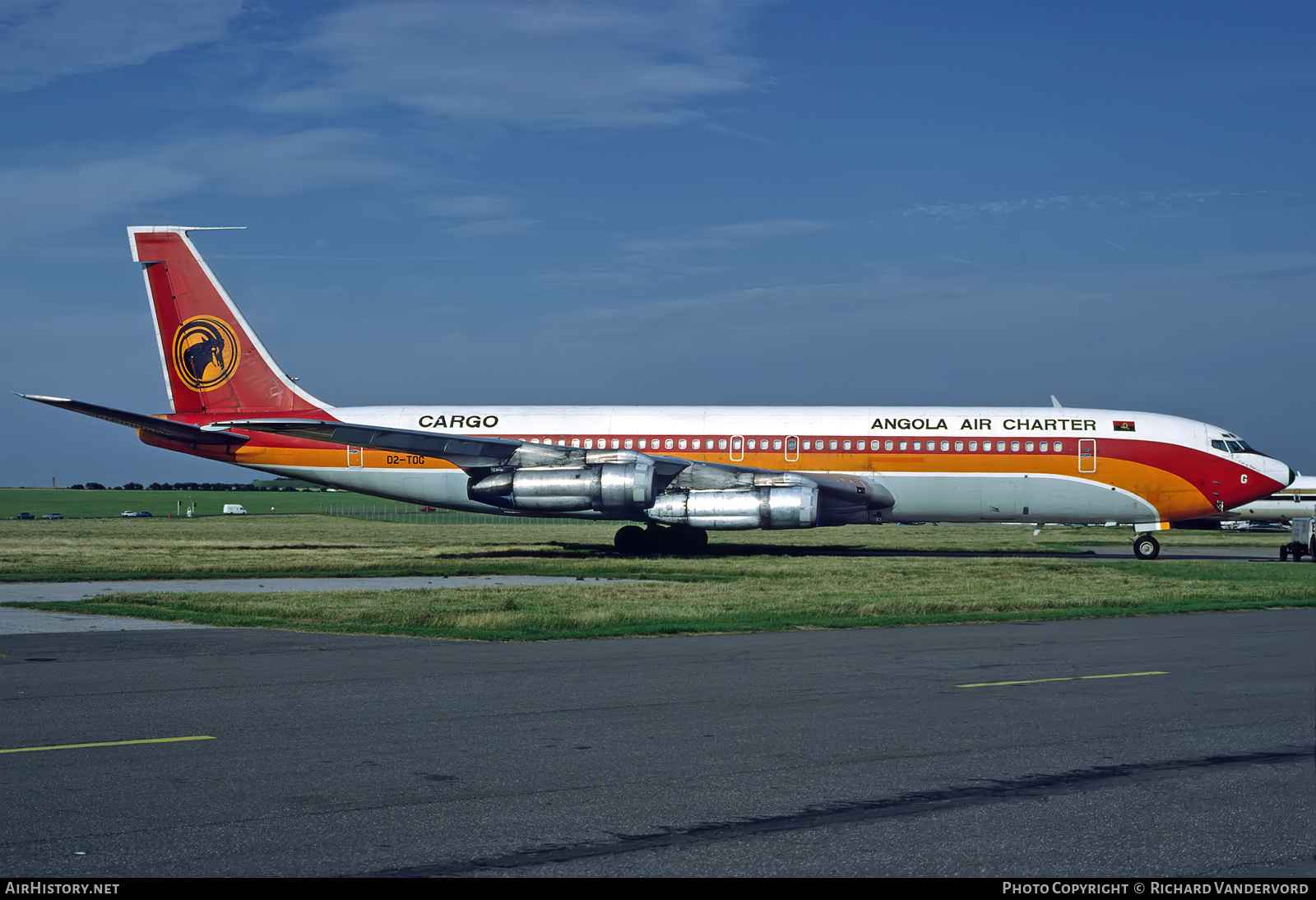 Aircraft Photo of D2-TOG | Boeing 707-373C | Angola Air Charter | AirHistory.net #871104