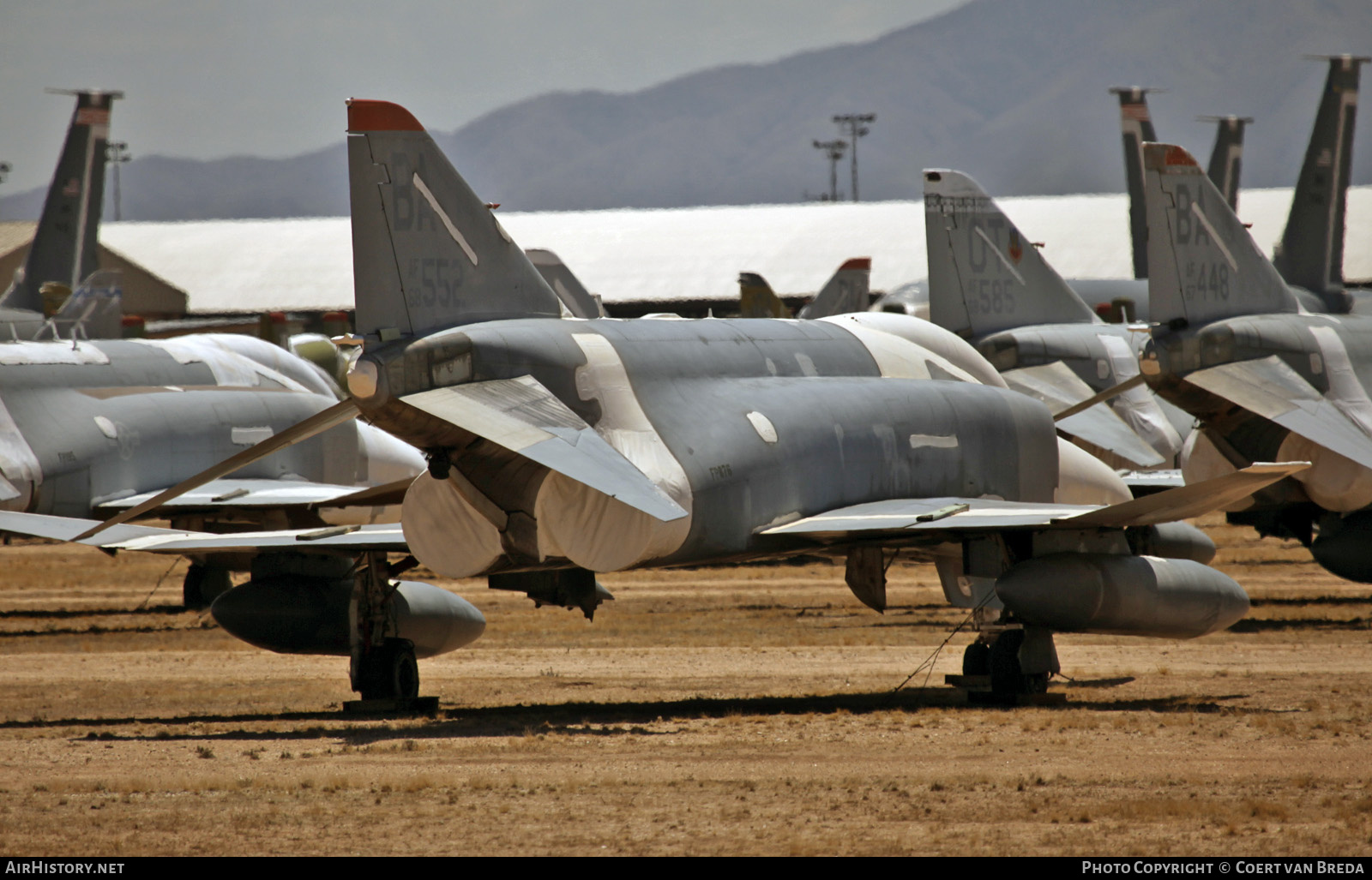 Aircraft Photo of 68-0552 / AF68-552 | McDonnell Douglas RF-4C Phantom II | USA - Air Force | AirHistory.net #871107