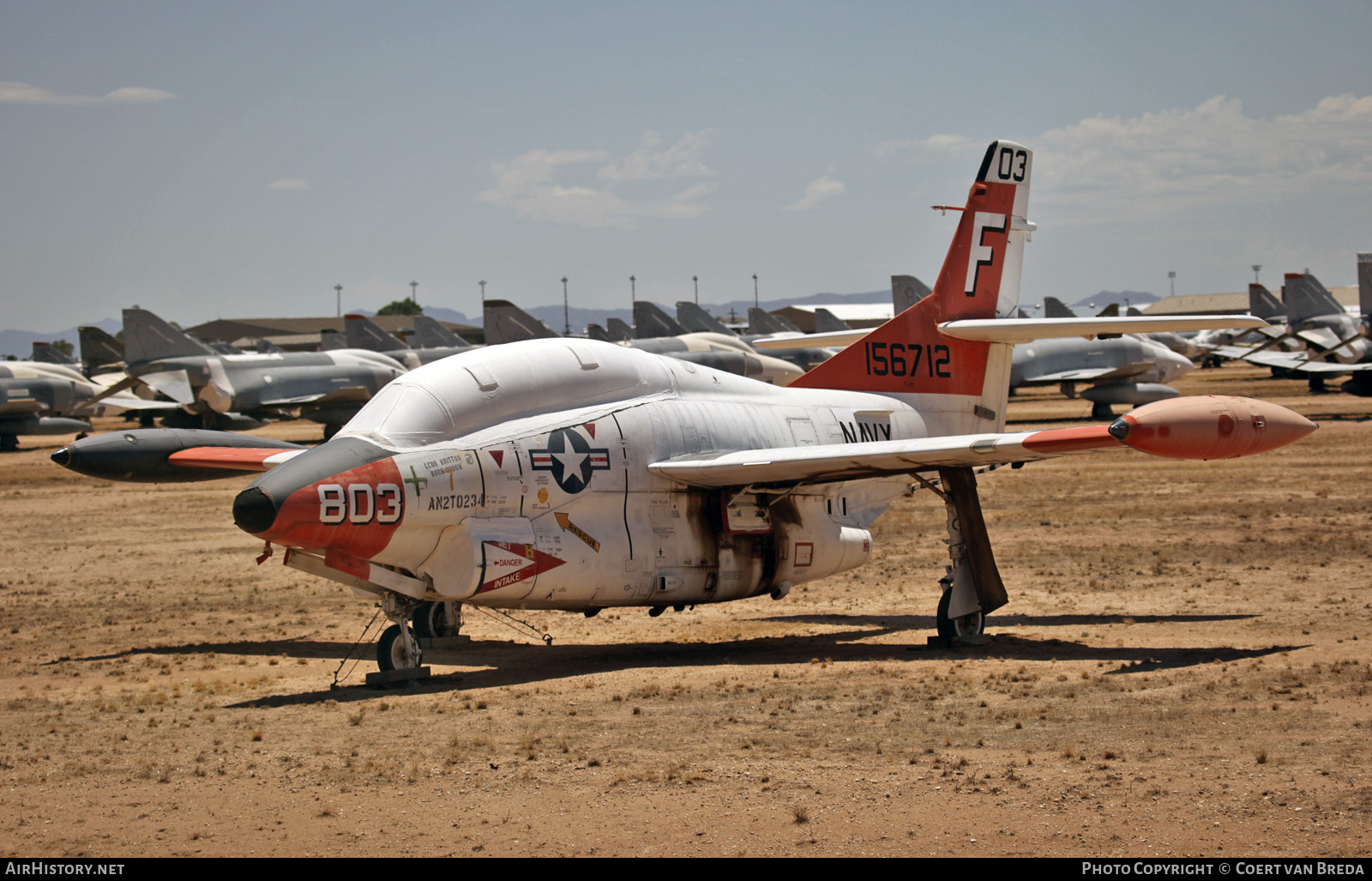 Aircraft Photo of 156712 | North American Rockwell T-2C Buckeye | USA - Navy | AirHistory.net #871111