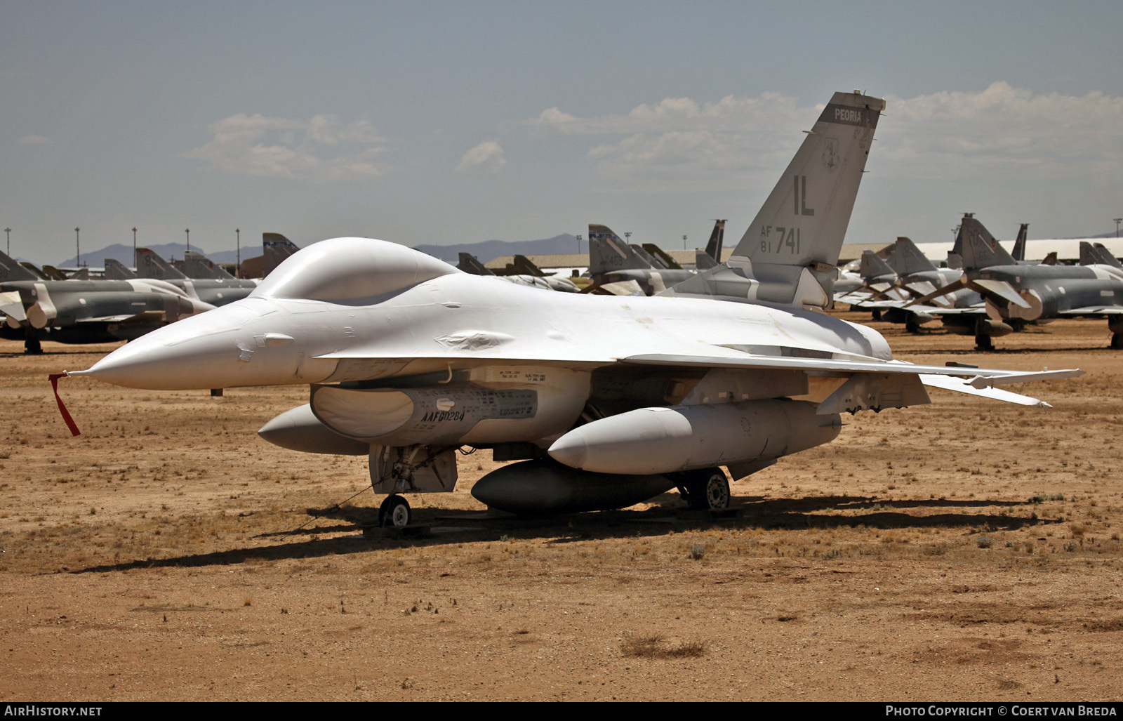 Aircraft Photo of 81-0741 / AF81-741 | General Dynamics F-16A Fighting Falcon | USA - Air Force | AirHistory.net #871115