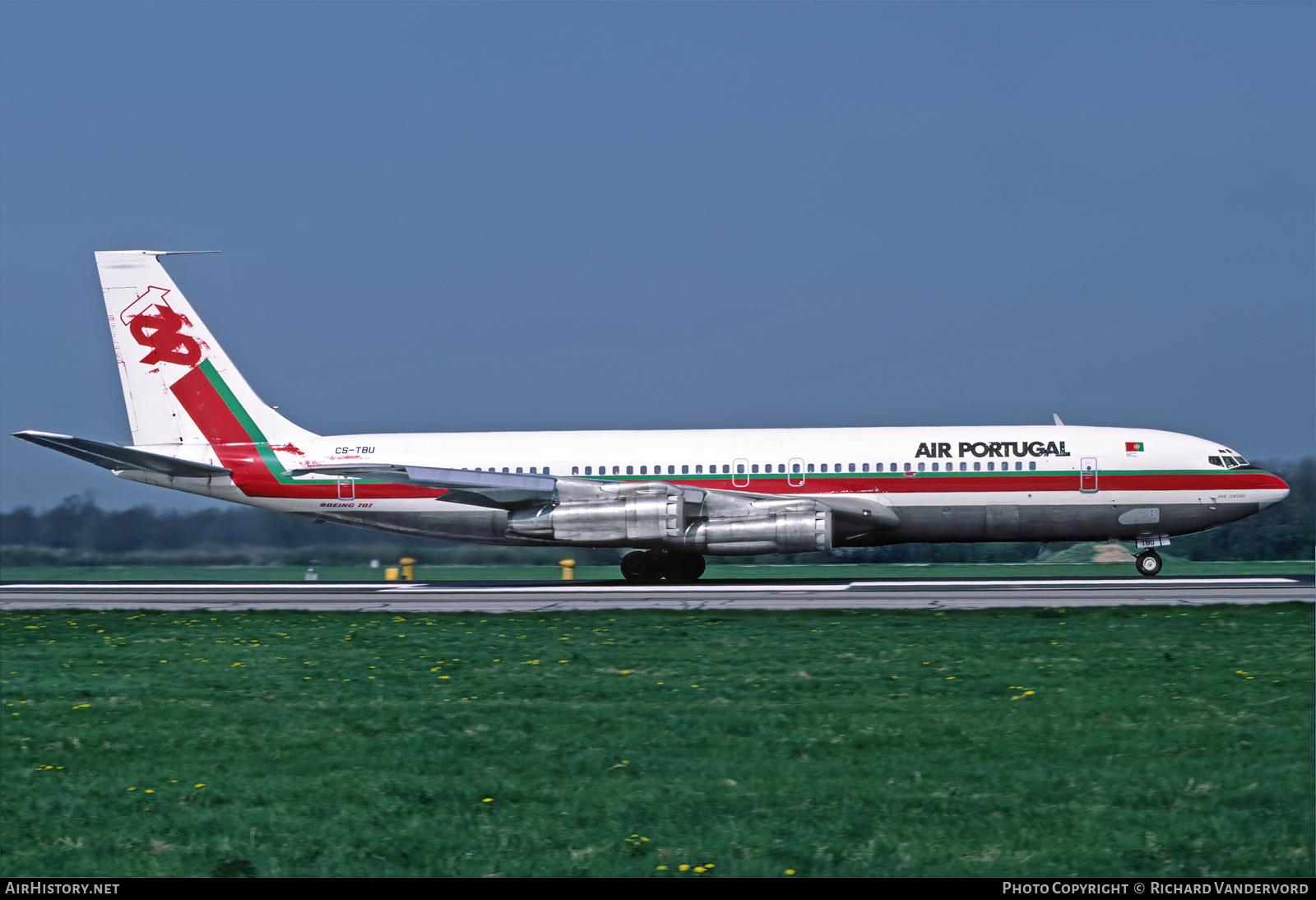 Aircraft Photo of CS-TBU | Boeing 707-3F5C | TAP Air Portugal | AirHistory.net #871127