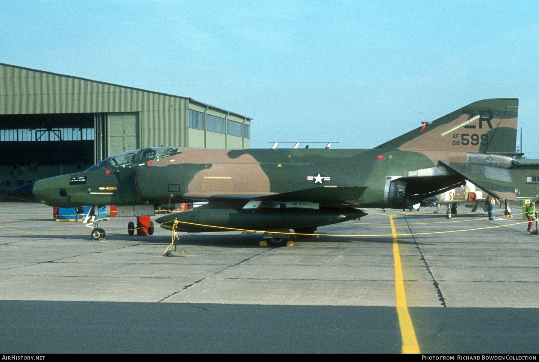 Aircraft Photo of 68-0599 / AF68-599 | McDonnell Douglas RF-4C Phantom II | USA - Air Force | AirHistory.net #871129
