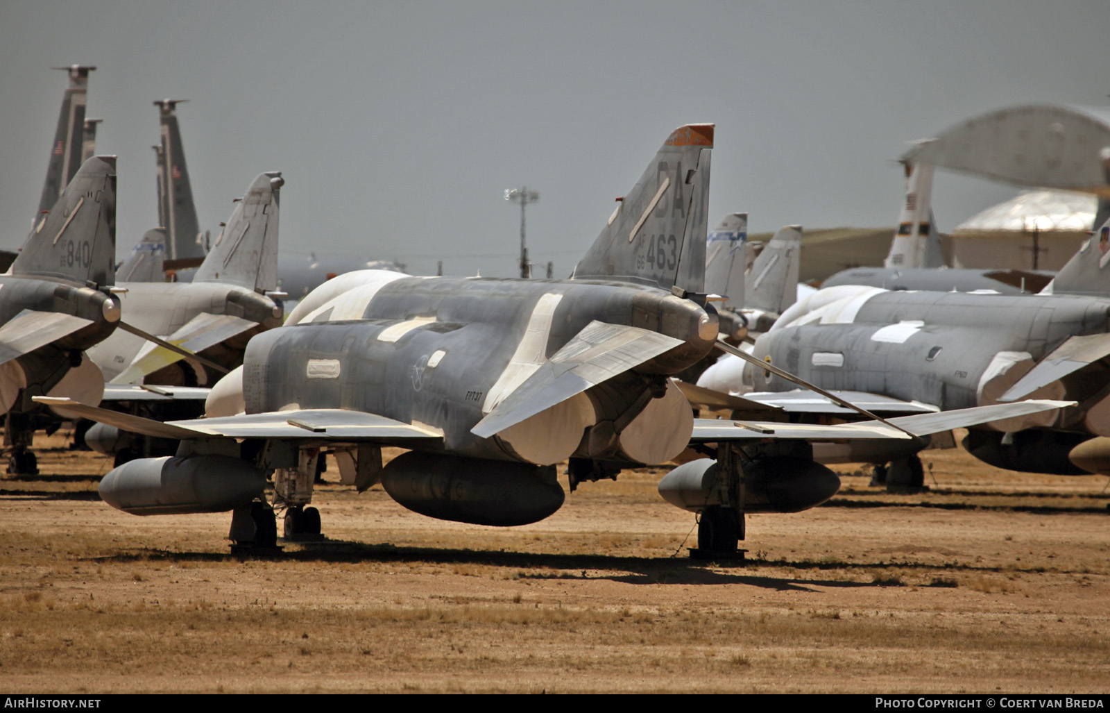 Aircraft Photo of 66-0463 / AF66-463 | McDonnell Douglas RF-4C Phantom II | USA - Air Force | AirHistory.net #871132