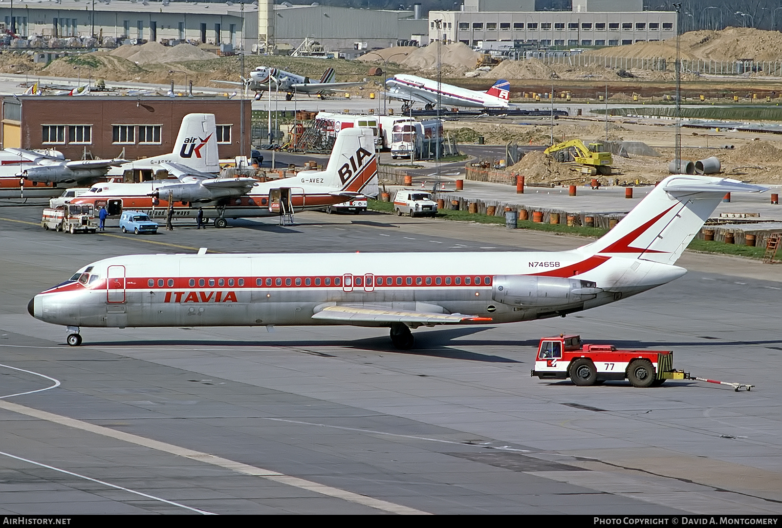 Aircraft Photo of N7465B | McDonnell Douglas DC-9-33CF | Itavia | AirHistory.net #871137