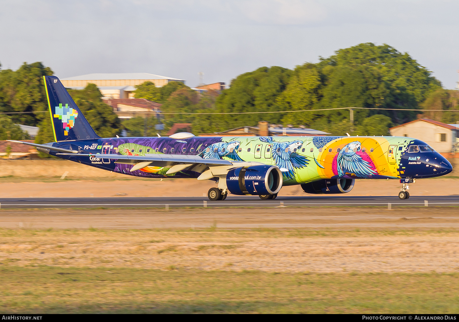 Aircraft Photo of PS-AEF | Embraer 195-E2 (ERJ-190-400 STD) | Azul Linhas Aéreas Brasileiras | AirHistory.net #871205