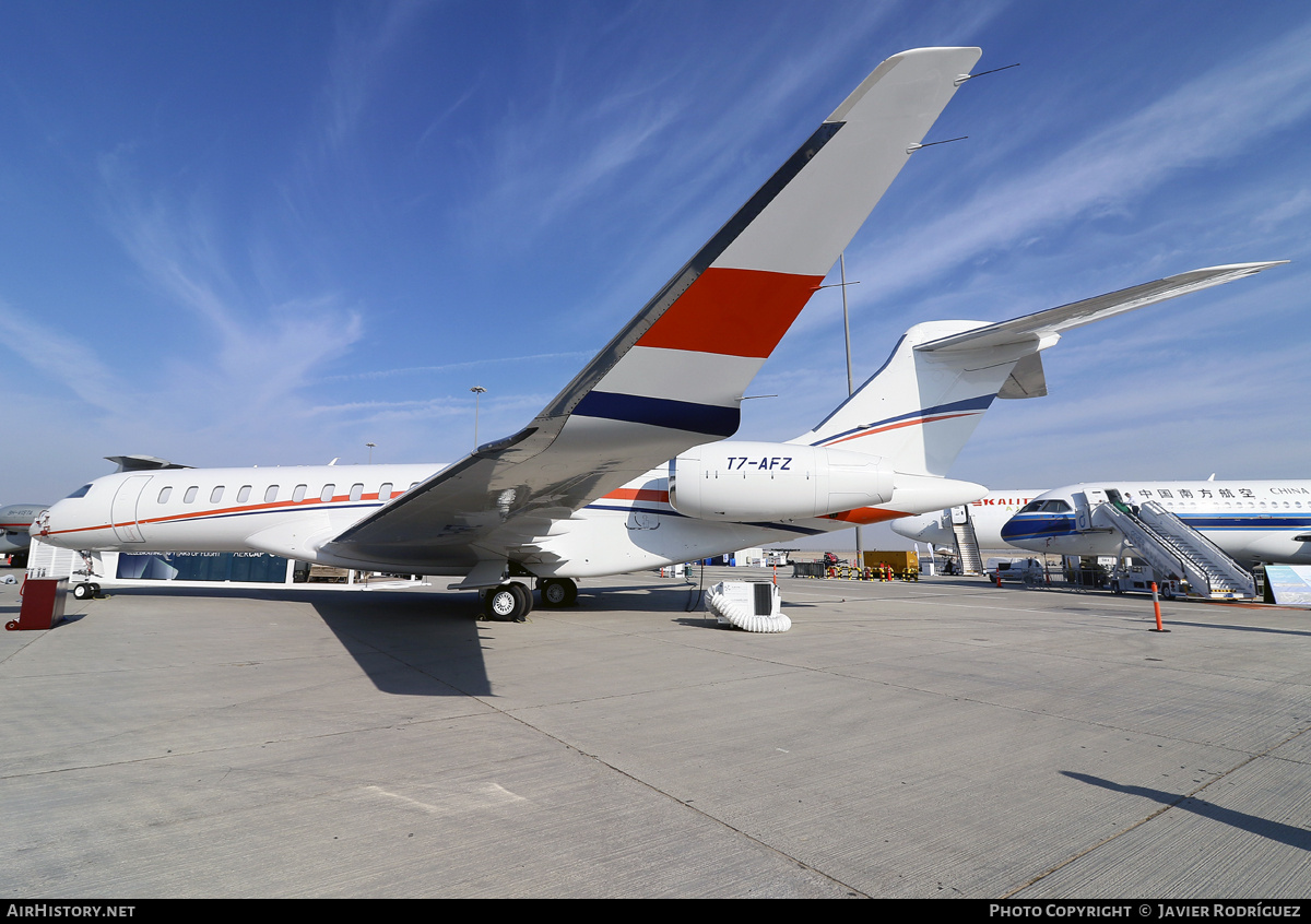 Aircraft Photo of T7-AFZ | Bombardier Global 7500 (BD-700-1A10) | AirHistory.net #871225