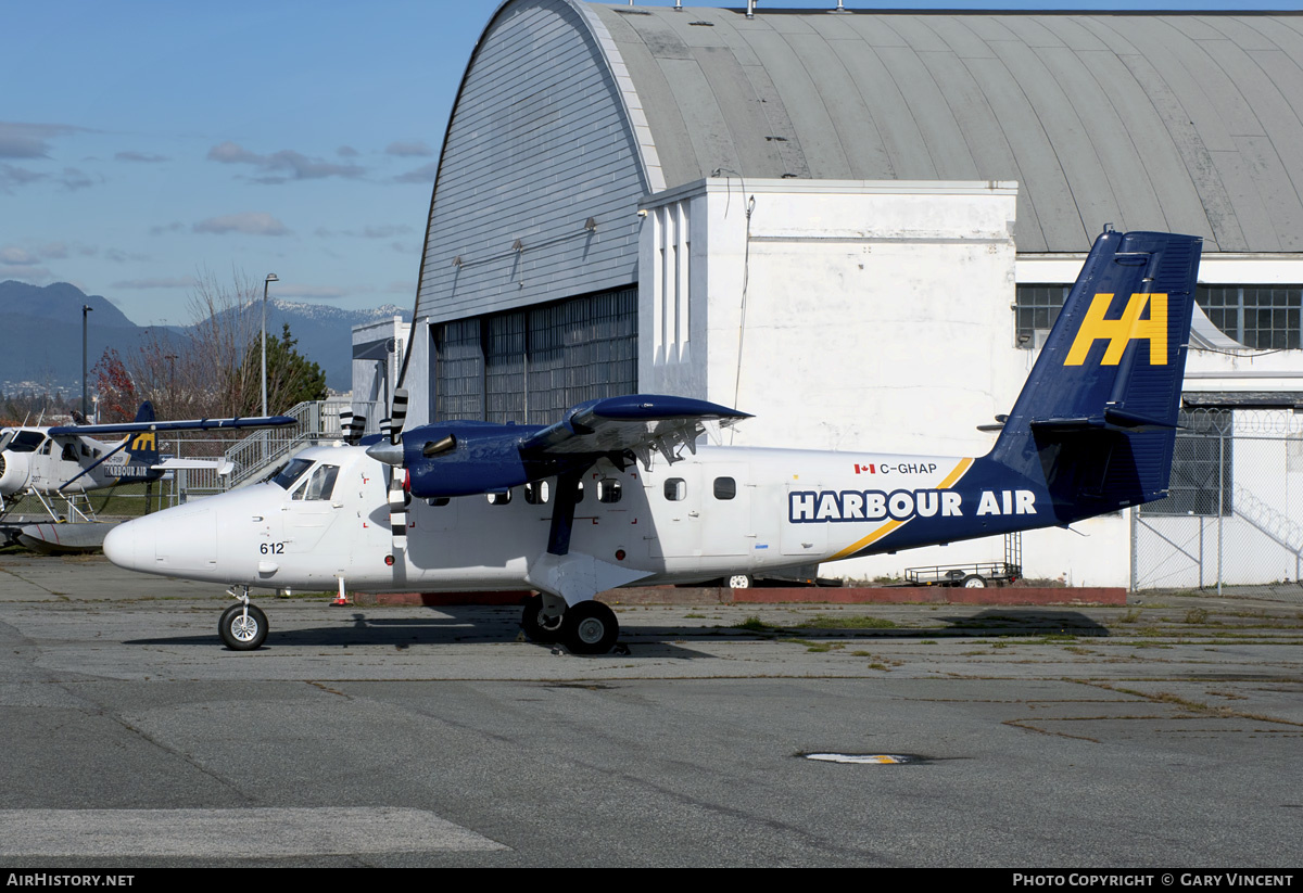 Aircraft Photo of C-GHAP | De Havilland Canada DHC-6-200 Twin Otter | Harbour Air | AirHistory.net #871239