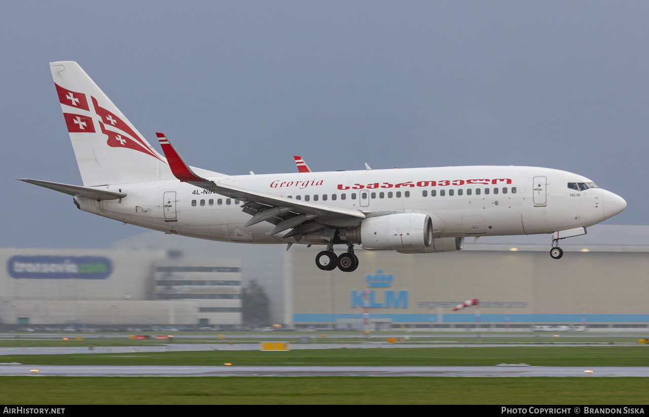 Aircraft Photo of 4L-NIK | Boeing 737-783 | Georgian Airways | AirHistory.net #871257