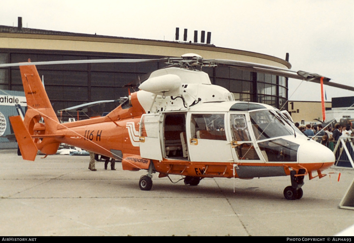 Aircraft Photo of F-WZAE | Aerospatiale SA-365C-1 Dauphin 2 | Aerospatiale | AirHistory.net #871315