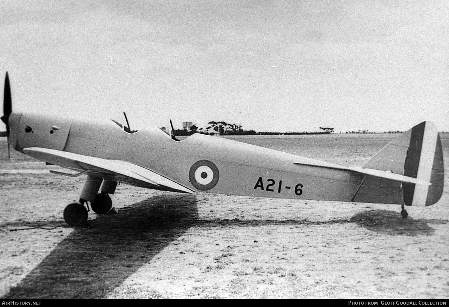 Aircraft Photo of A21-6 | De Havilland D.H. 94 Moth Minor | Australia - Air Force | AirHistory.net #871319