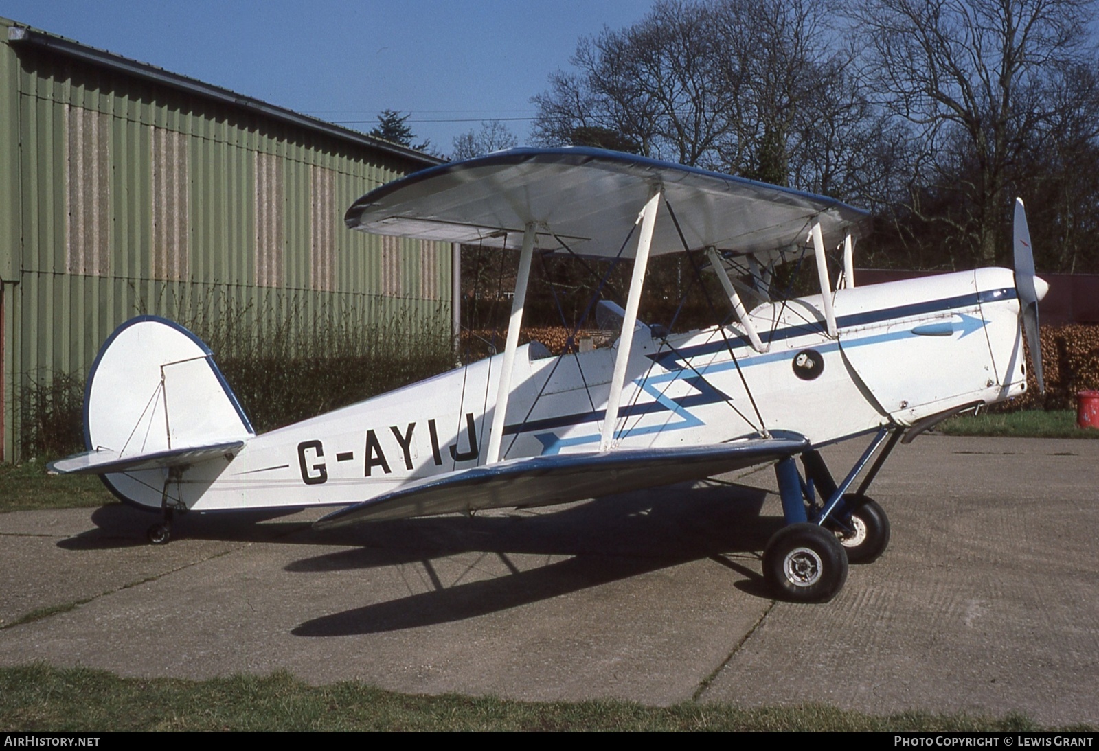 Aircraft Photo of G-AYIJ | Stampe-Vertongen SV-4B | AirHistory.net #871344