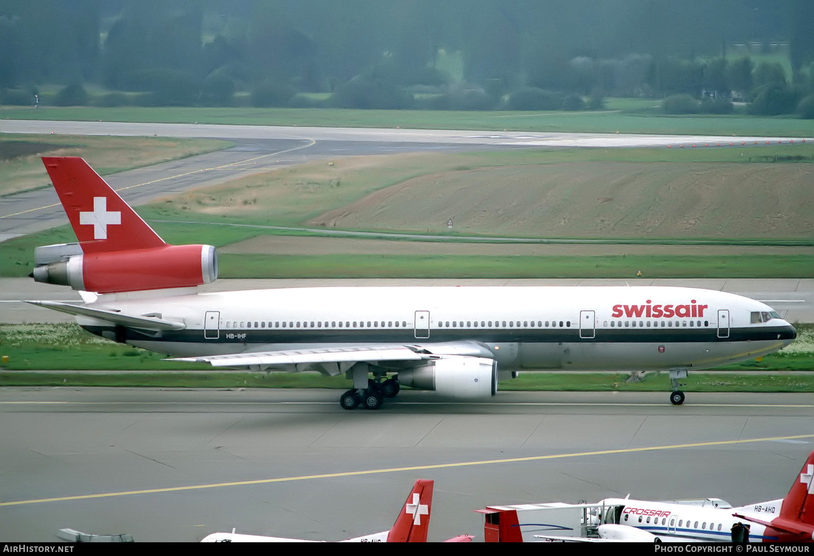 Aircraft Photo of HB-IHF | McDonnell Douglas DC-10-30 | Swissair | AirHistory.net #871346