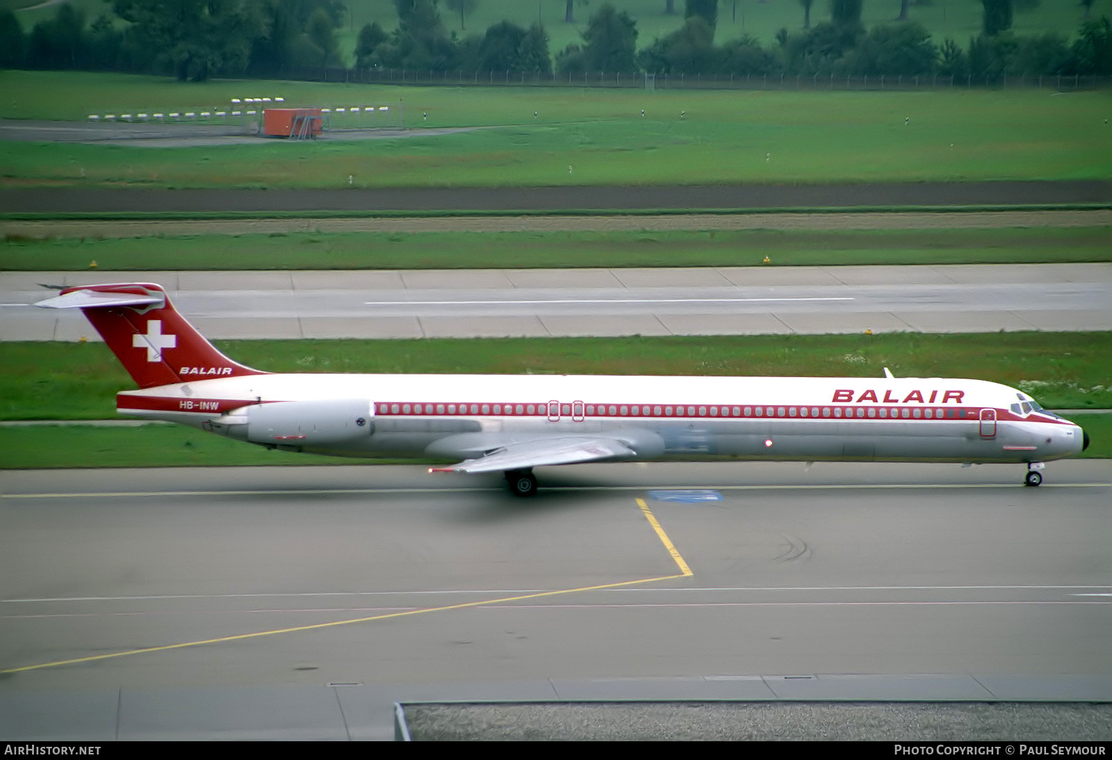 Aircraft Photo of HB-INW | McDonnell Douglas MD-82 (DC-9-82) | Balair | AirHistory.net #871351
